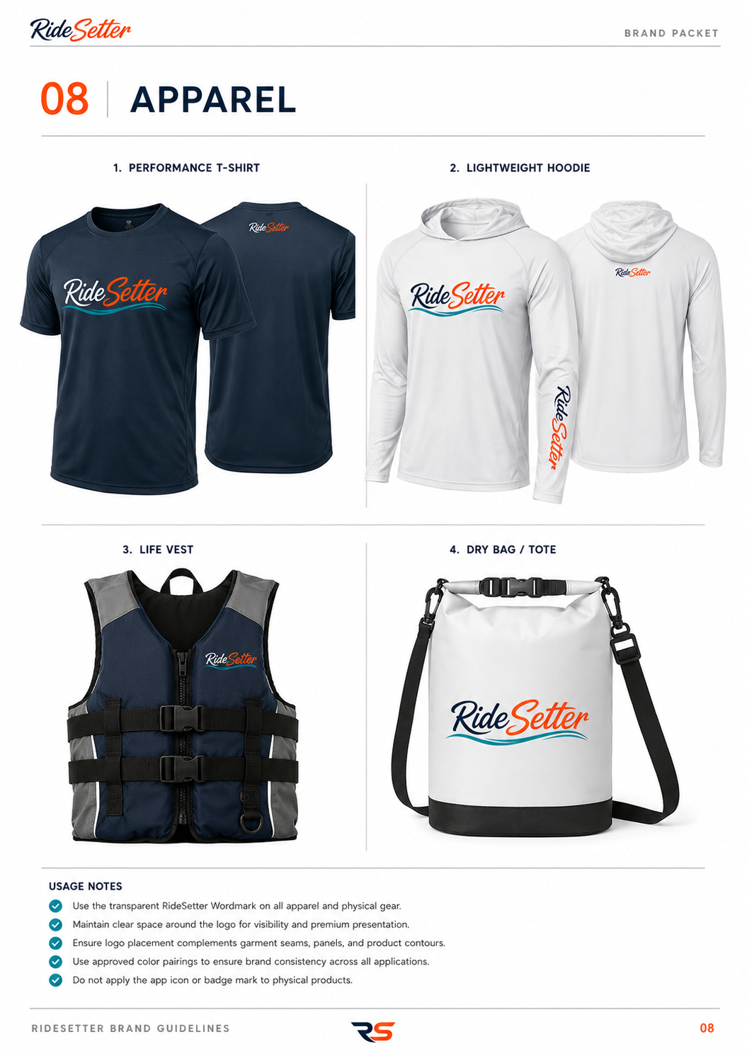 RideSetter Apparel