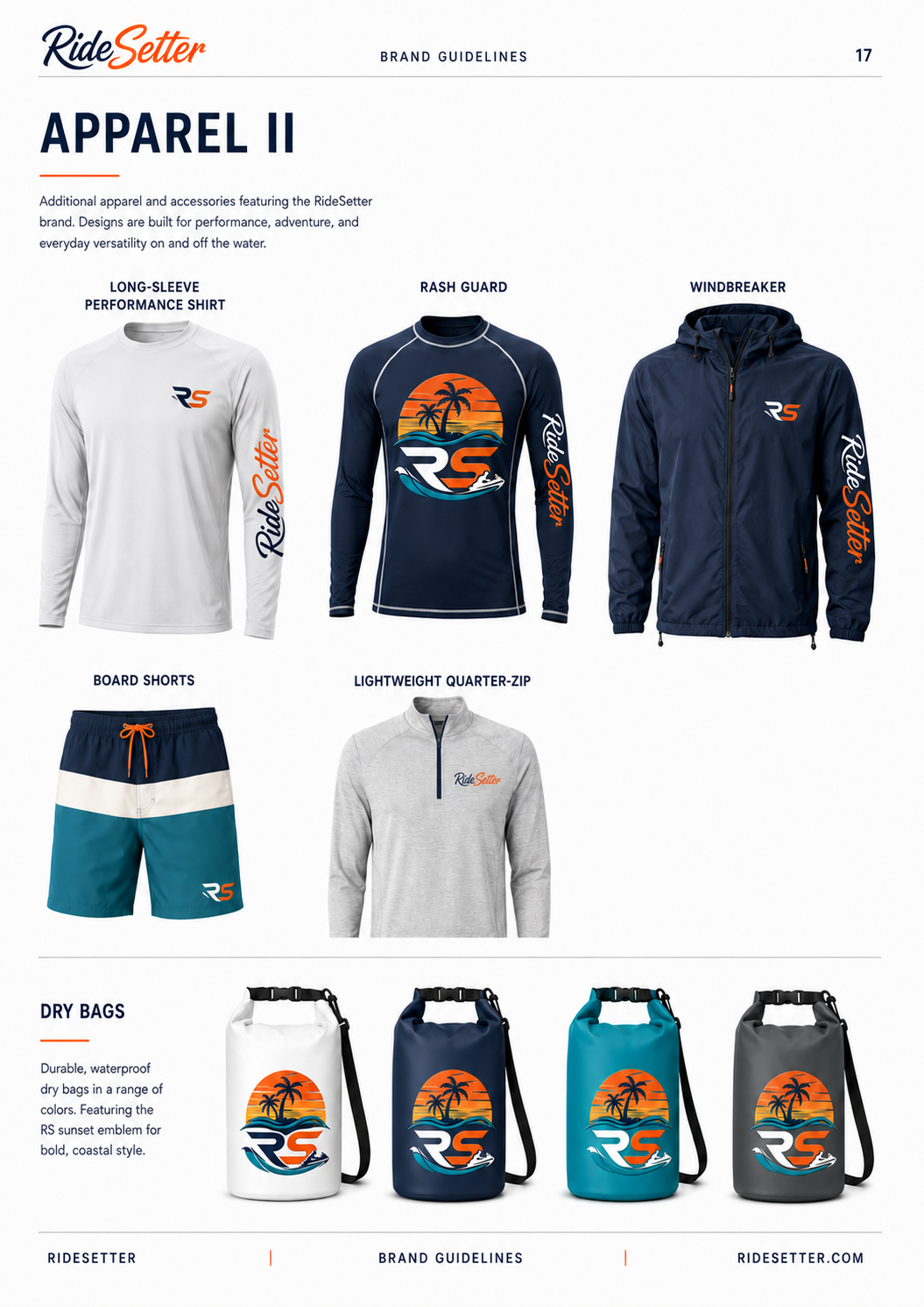 RideSetter Apparel II